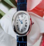 Knock Off Cartier Baignoire De Quartz Watches Stainless Steel Silver Dial